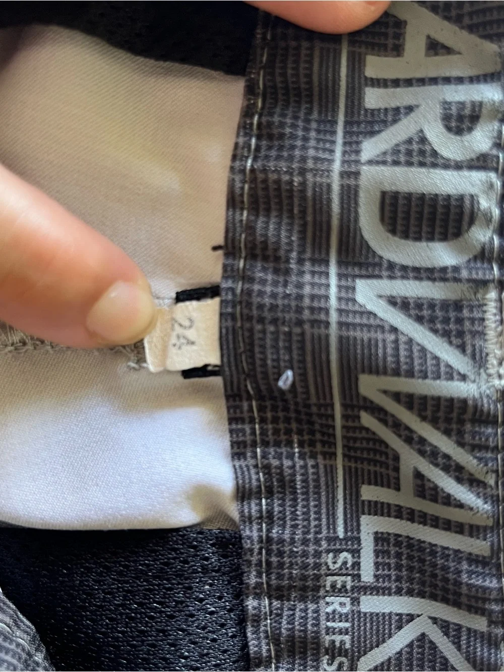 Rip Curl Tan Plaid Boys Boardwalk Shorts